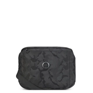 Taška přes rameno Delsey Picpus 335411110 - černý maskáč