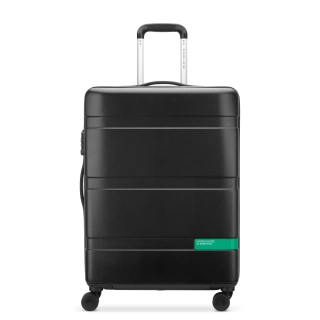 Cestovní kufr Delsey X Benetton NOW Hardside 66 cm 376281000 - černý