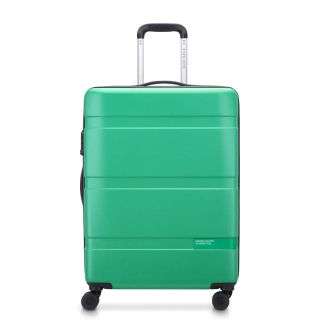 Cestovní kufr Delsey X Benetton NOW Hardside 66 cm 376281003 - zelený