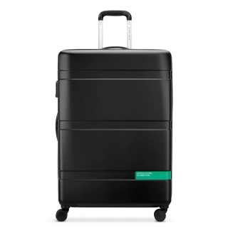 Cestovní kufr Delsey X Benetton NOW Hardside 76 cm 376282100 - černý