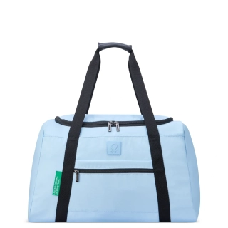 Cestovní taška Delsey X Benetton NOW Softside 55 cm 328840312 - světle modrá