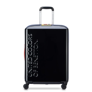 Cestovní kufr Delsey X Benetton United 65 cm 376981000 - černý