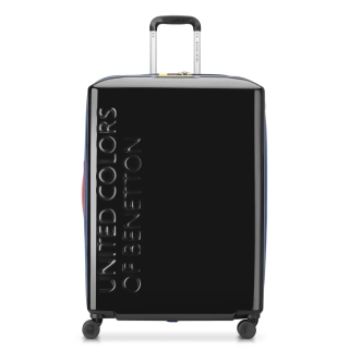 Cestovní kufr Delsey X Benetton United 76 cm 376982100 - černý