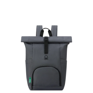 Rolovací batoh Delsey X Benetton BE 376361001 - šedý