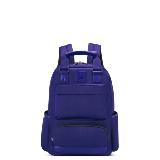 Batoh Delsey X Benetton Color Block 376461002 - modrý