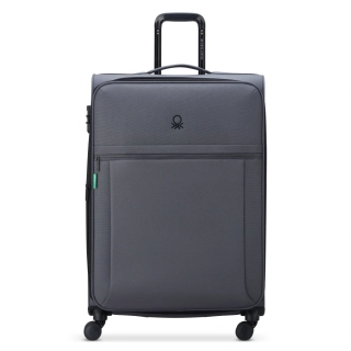 Cestovní kufr Delsey X Benetton BE 76 cm EXP 376382101 - šedý