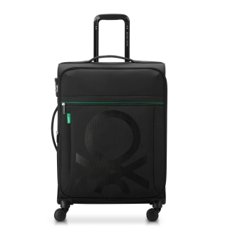 Cestovní kufr Delsey X Benetton Color Block 67 cm 376481000 - černý