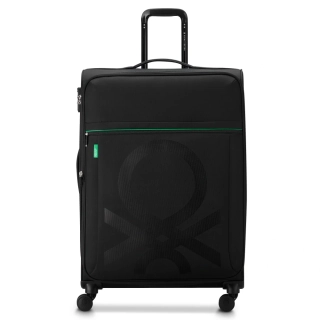 Cestovní kufr Delsey X Benetton Color Block 77 cm 376482100 - černý