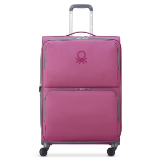 Cestovní kufr Delsey X Benetton UCB Softside 76 cm EXP 376782109 - vínový