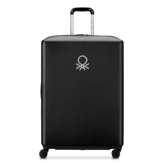 Cestovní kufr Delsey X Benetton UCB Hardside 76 cm 376882100 - černý