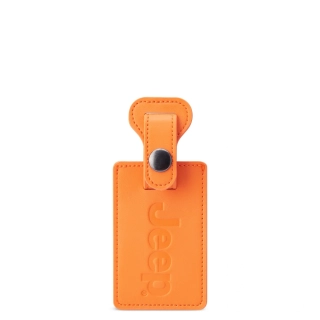 Jmenovka / visačka na kufr Delsey X JEEP JA018C 374801025 - oranžová