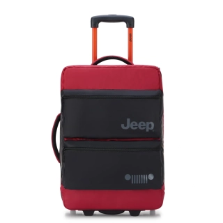 Cestovní taška na kolečkách Delsey X JEEP JS006B 55 cm 274021004 - červená