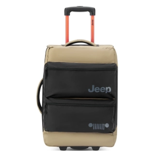 Cestovní taška na kolečkách Delsey X JEEP JS006B 55 cm 274021007 - béžová