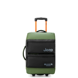 Cestovní taška na kolečkách Delsey X JEEP JS006B 55 cm 274021013 - zelená