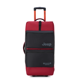 Cestovní taška na kolečkách Delsey X JEEP JS006B 73 cm 274024004 - červená