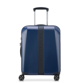 Kabinový kufr Delsey Promenade Hard 2.0 SLIM 55 cm 208880322 - modrý