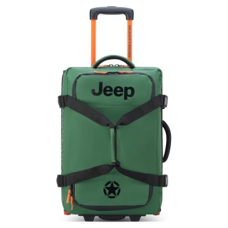 Cestovní taška na kolečkách Delsey X JEEP JS005A 55 cm 274321013 - zelená