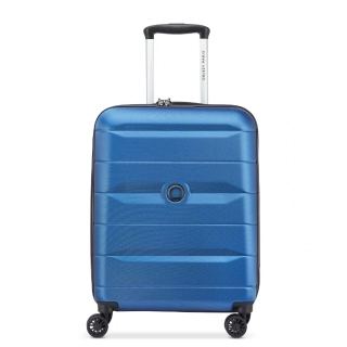 Kabinový kufr Delsey Comete 4 SLIM 55 cm EXP 314180312 - modrý